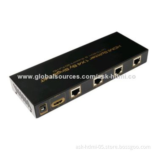 HDMI 1x4 Cable by Single Cat Splitter, Up to 60mNew
